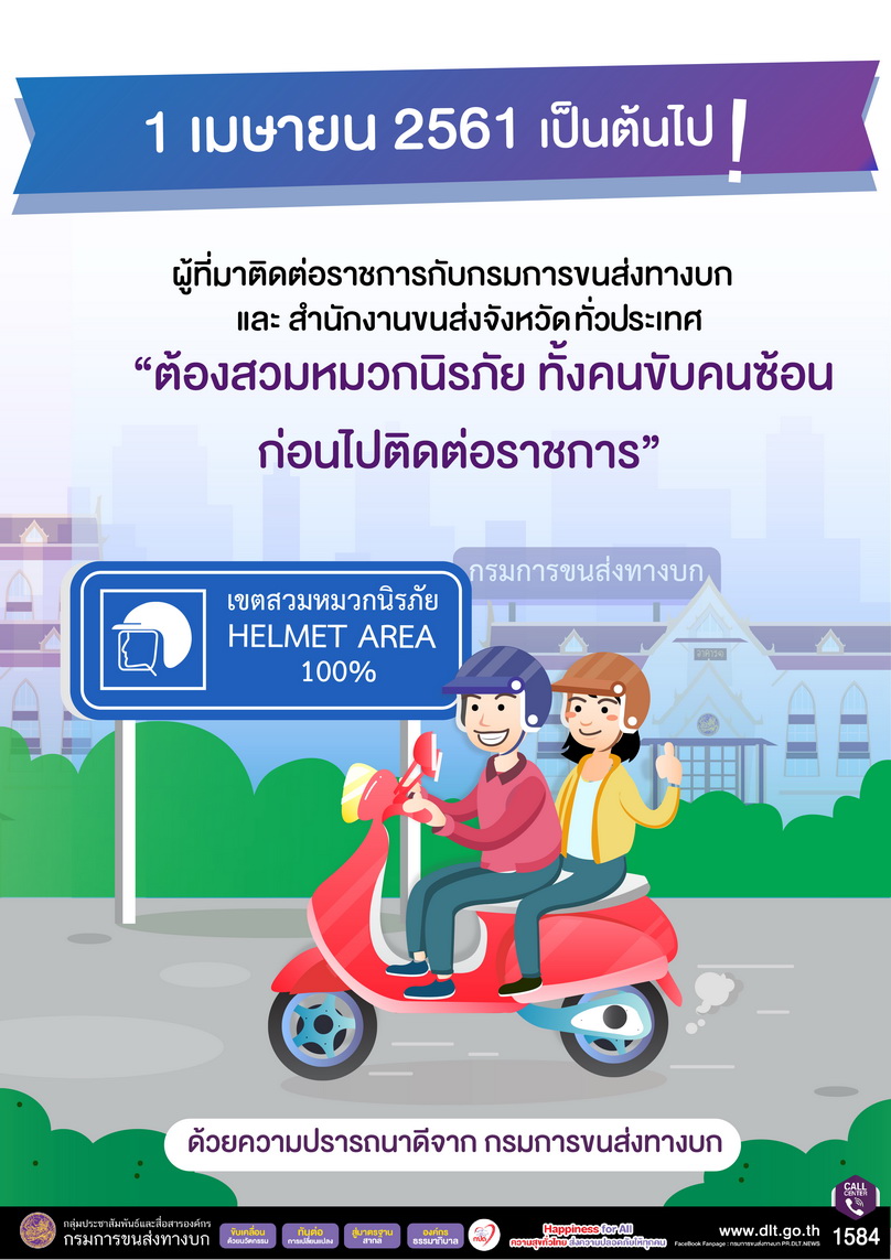 ไม่ใส่หมวกโดนจับ  ไม่ใส่หมวกโดนปรับเท่าไหร่